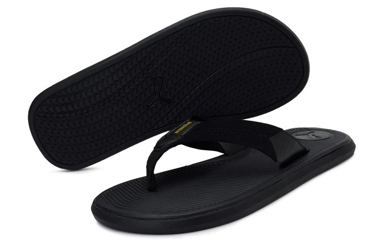 Shop x Puma one8 Stark V2 'Black Slides' 380313-01