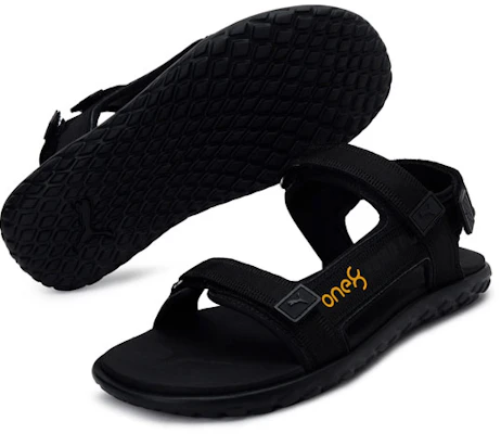 x Puma One8 Stride IDP ''Schwarze Sandale'' 374848-01 Shop x Puma One8 Stride IDP ''Schwarze Sandale'' 374848-01