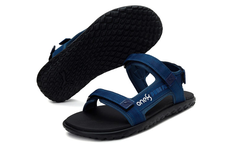 Lookbook x Puma One8 Stride IDP Sandale ''Bleu Noir'' 374848-02