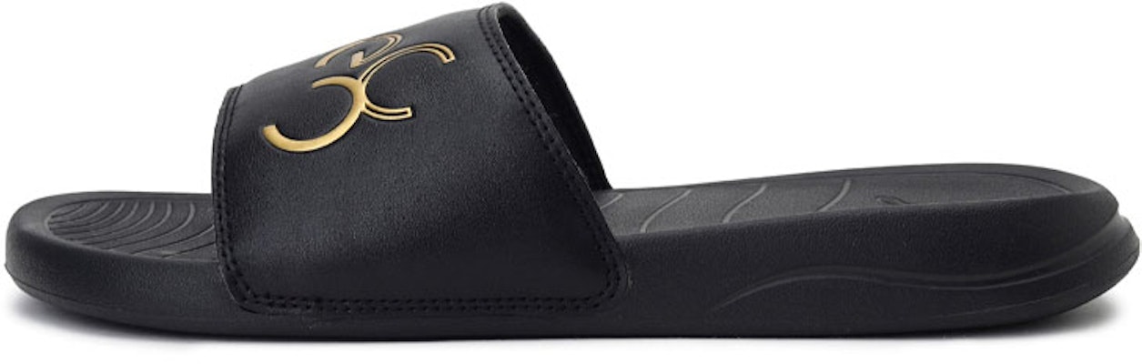 x Puma One8 Virat Kohli Popcat 20 Slides 'Black Gold' 373661-01 Buy x Puma One8 Virat Kohli Popcat 20 Slides 'Black Gold' 373661-01