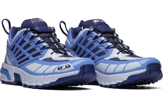 MM6 Maison Margiela x SALOMON薩洛蒙 ACS Pro Advanced 耐磨透氣 低筒 跑步鞋 男女同款 藍灰色 Lookbook MM6 Maison Margiela x SALOMON薩洛蒙 ACS Pro Advanced 耐磨透氣 低筒 跑步鞋 男女同款 藍灰色