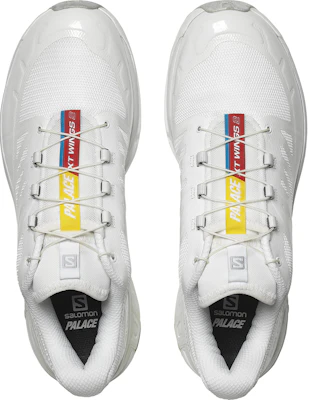 PALACE x SALOMON 薩洛蒙 XT-Wings 2 舒適運動 耐磨 低筒 戶外功能鞋 男女款 白色 Shop PALACE x SALOMON 薩洛蒙 XT-Wings 2 舒適運動 耐磨 低筒 戶外功能鞋 男女款 白色