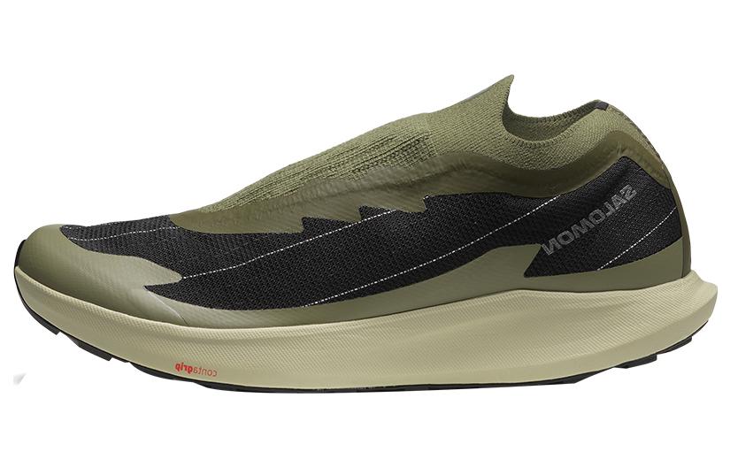 x Salomon Round Toe Slip-On 'Deep Olive'