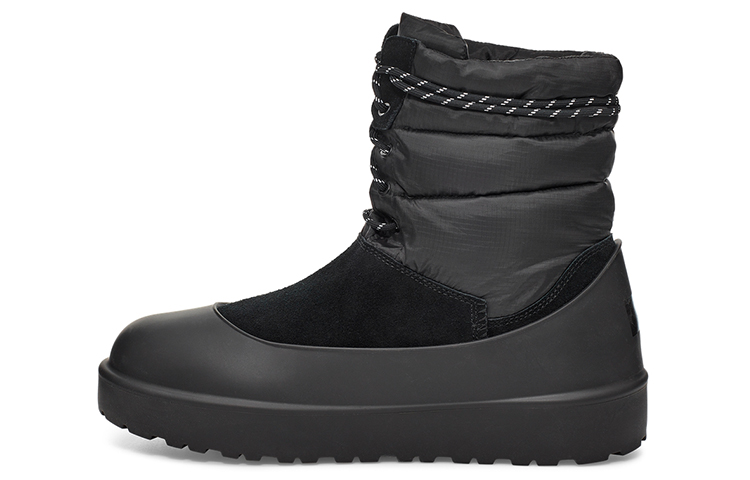 Buy UGG x Stampd Sepatu Boot Salju Hitam dengan Tali 1119192-BLK