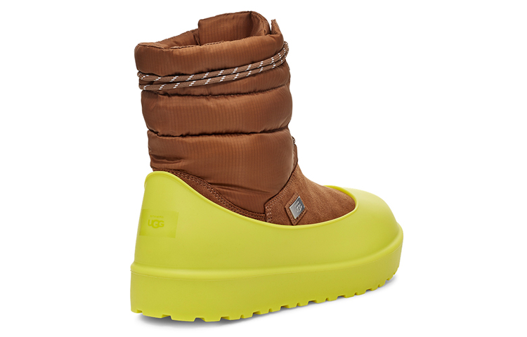 UGG Stampd Lace-Up Snow Boots Brown 圖 4