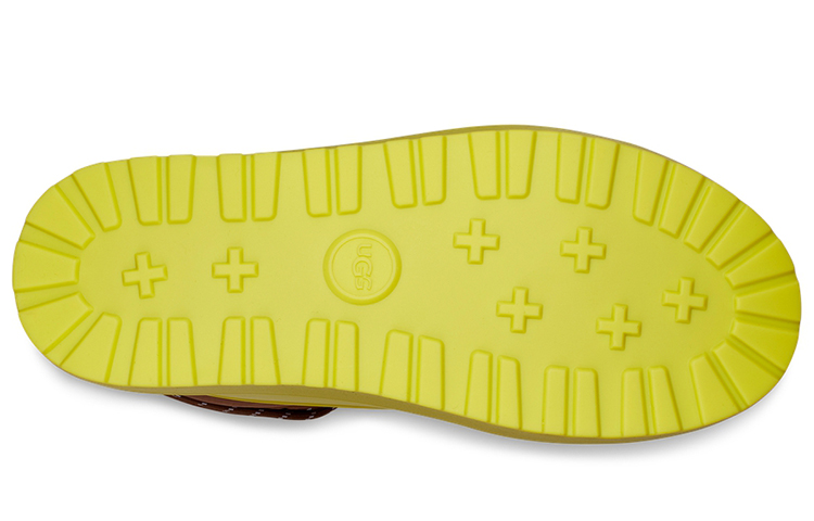 UGG Stampd Lace-Up Snow Boots Brown 圖 6