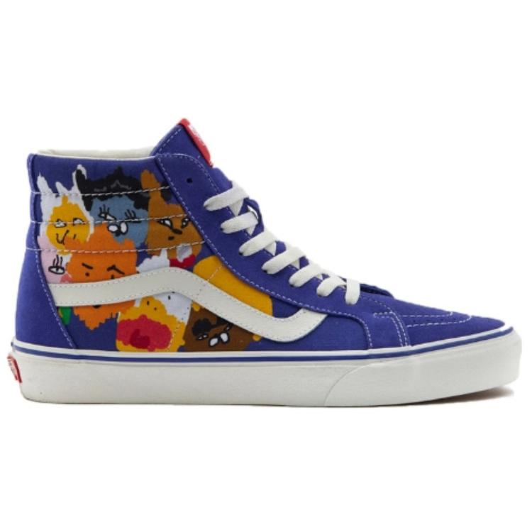 Order Vans x Kakao Friends SK8-HI 蓝色高帮滑板鞋 VN0A2XSBTH3