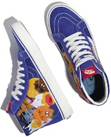 KAKAO FRIENDS x Vans SK8 HI 防滑耐磨 低幫 板鞋 男女同款 藍白 Shop KAKAO FRIENDS x Vans SK8 HI 防滑耐磨 低幫 板鞋 男女同款 藍白