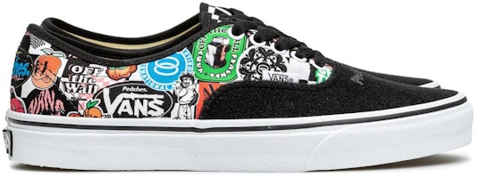 x Vans 桃色 Authentic '黑色多彩色' VN000EE3BML Order x Vans 桃色 Authentic '黑色多彩色' VN000EE3BML