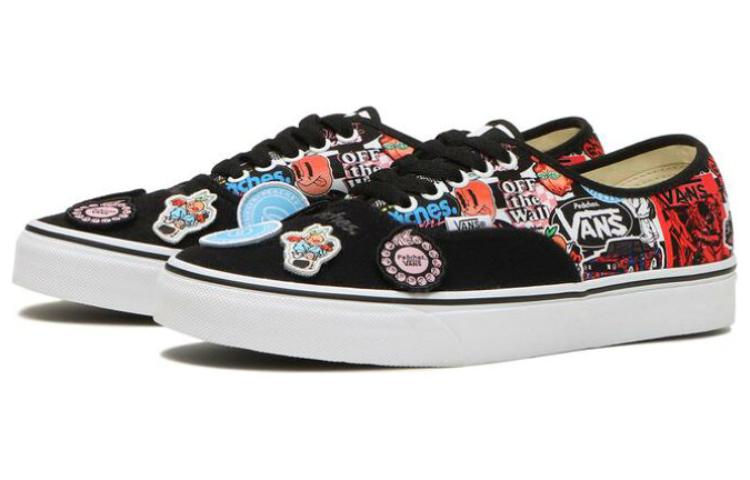 Lookbook x Vans Peaches Authentic 'Hitam Multicolor' VN000EE3BML