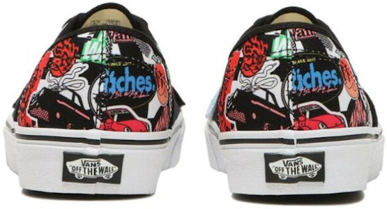 x Vans Peaches Authentic 'Negro Multicolor' VN000EE3BML Shop x Vans Peaches Authentic 'Negro Multicolor' VN000EE3BML