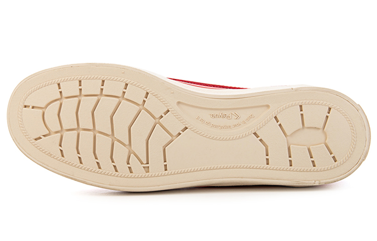 Shop x 워리어 비웨이 캔버스 로우 '레드' (x Warrior Biwei Canvas Low 'Red') FXY-037TC02