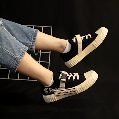 x Warrior Feiyue Canvas Strap ''Patchwork Nero'' FXY-040TC03 Purchase x Warrior Feiyue Canvas Strap ''Patchwork Nero'' FXY-040TC03