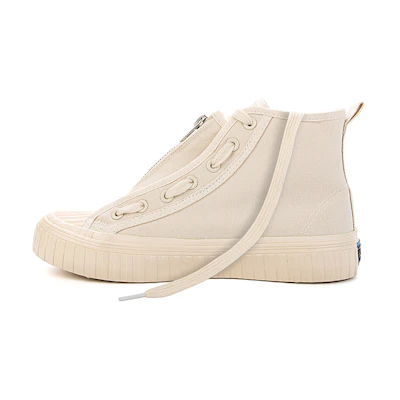x Warrior Feiyue High-Top Zip Canvas 'Beige'