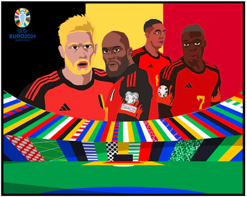 Xenon "In the Realm: Belgium Team" Limited Edition World Cup Art Canvas Decor. XenonQ20036 Buy Xenon "In the Realm: Belgium Team" Limited Edition World Cup Art Canvas Decor. XenonQ20036