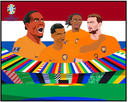 Xenon "Into the Field - Netherlands" Limited Edition World Cup Art Canvas Decor. XenonQ20039 Xenon "Into the Field - Netherlands" Limited Edition World Cup Art Canvas Decor. XenonQ20039