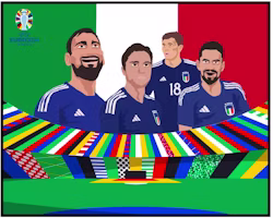 Xenon Limited Edition Italy Team World Cup Art Print Canvas Framed Decor Gift XenonQ20034 Xenon Limited Edition Italy Team World Cup Art Print Canvas Framed Decor Gift XenonQ20034
