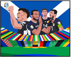 Xenon Scotland Team Limited Edition Art Print - World Cup Themed Canvas Decor. XenonQ20033 Xenon Scotland Team Limited Edition Art Print - World Cup Themed Canvas Decor. XenonQ20033