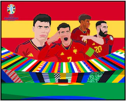 Xenon Spanish Team Limited Edition World Cup Art Canvas with Frame Decoration Gift XenonQ20032 Xenon Spanish Team Limited Edition World Cup Art Canvas with Frame Decoration Gift XenonQ20032