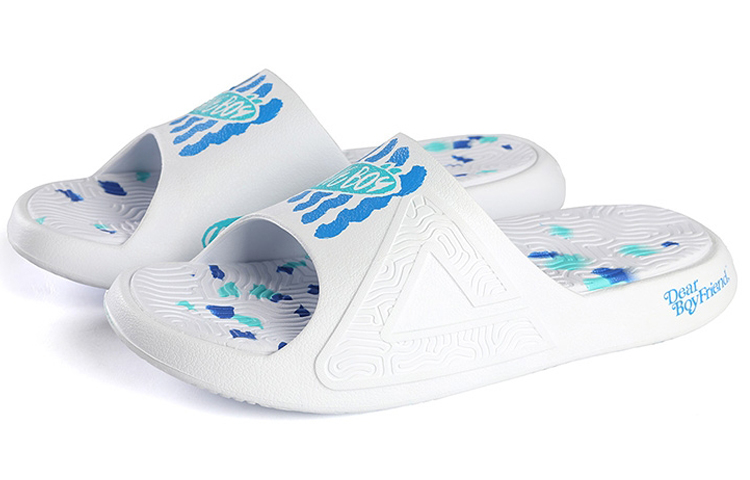 Lookbook 匹克小狼跑 x 太极幻影 "蓝白" E02521L