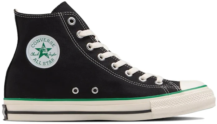 XLARGE x Converse All Star 高帮帆布鞋 '黑色/绿色' 31308920 Order XLARGE x Converse All Star 高帮帆布鞋 '黑色/绿色' 31308920