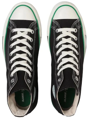 XLARGE x Converse All Star 高帮帆布鞋 '黑色/绿色' 31308920 Shop XLARGE x Converse All Star 高帮帆布鞋 '黑色/绿色' 31308920