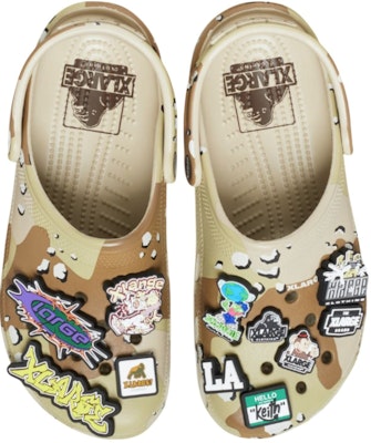 XLARGE x Crocs Classic Clog 'Desert Camo' 210881-90H Lookbook XLARGE x Crocs Classic Clog 'Desert Camo' 210881-90H