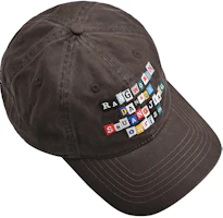 Xotic Barrage Cap x Oarism Slogan Embroidery Washed Baseball Cap Unisex OAR-SS23-Z010 Xotic Barrage Cap x Oarism Slogan Embroidery Washed Baseball Cap Unisex OAR-SS23-Z010