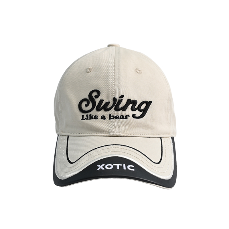 Xotic Swing 3D Embroidery Outdoor Sun Cap Cotton Adjustable Unisex Baseball Hat XGH2403