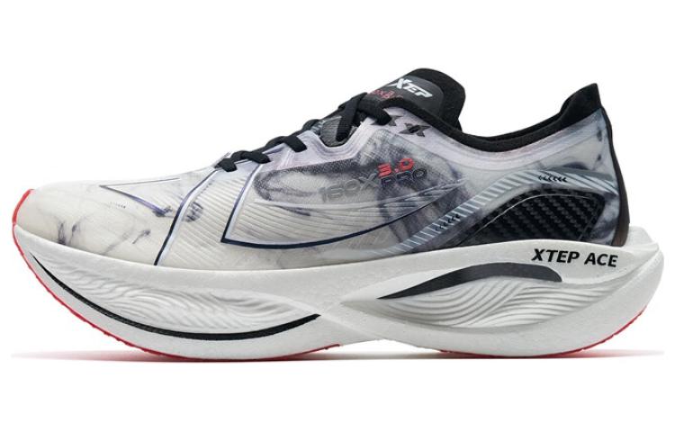 Xtep 160X 3.0 Pro Marathon Running Shoes - White/Black Lightweight Cushioning. 978119110115 New White/Black