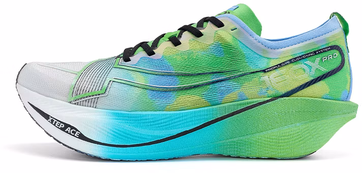 xtep-160-x-5-0-pro-marathon-running-shoes-cushioning-lightweight-breathable-977319110039-scallion-green-lime-green-new-white