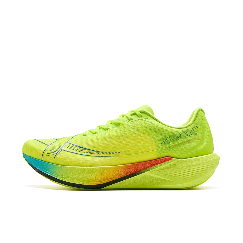 Xtep 260X 2.0 Xiamen Marathon Low-Top Running Shoes Vitality Edition 975119110032 New Fluorescent Green