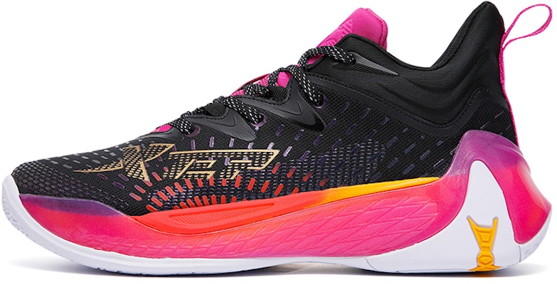 Xtep Battle Basketball Shoes 'Black Pink Demon Gift Box' XEMSD2021 Order Xtep Battle Basketball Shoes 'Black Pink Demon Gift Box' XEMSD2021