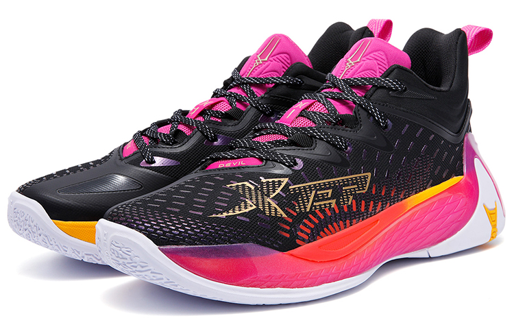 Purchase Xtep Battle Basketball Shoes 'Black Pink Demon Gift Box' XEMSD2021