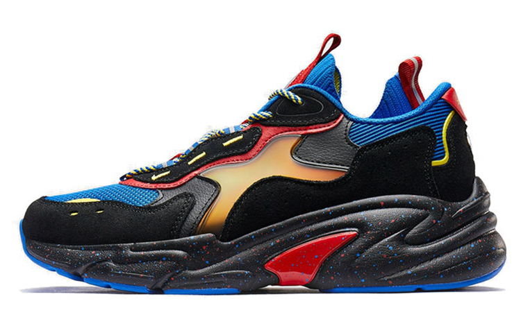 Xtep DC Comics x Sneaker 'Superman Black Blue' 881419329739