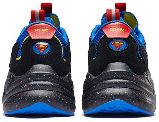 Xtep DC Comics x Sneaker 'Superman Hitam Biru' 881419329739 Shop Xtep DC Comics x Sneaker 'Superman Hitam Biru' 881419329739