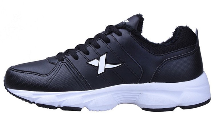 Xtep Fleece-Lined Lightweight Low 'Black' 983419379798 Buy Xtep Fleece-Lined Lightweight Low 'Black' 983419379798