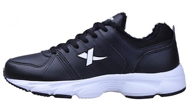 Xtep Fleece-Lined Lightweight Low 'Black' 983419379798 Xtep Fleece-Lined Lightweight Low 'Black' 983419379798