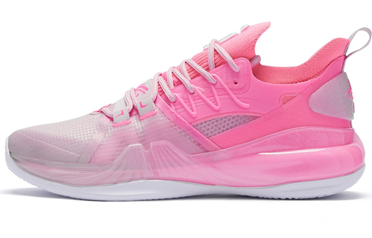 Xtep JLIN2 SE Jeremy Lin Low-Top Performance Basketball Shoes Pink Men 978219120026 Peach Pink/Arctic Peach Pink