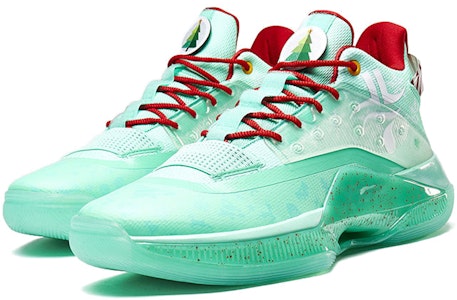 特步 遊雲4代 林書豪戰靴 低筒 籃球鞋 男款 綠紅 Order 特步 遊雲4代 林書豪戰靴 低筒 籃球鞋 男款 綠紅