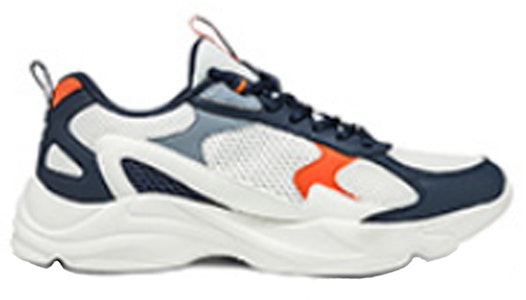 特步 網布透氣休閒舒適 低筒爸爸鞋 深白藍 Order 特步 網布透氣休閒舒適 低筒爸爸鞋 深白藍