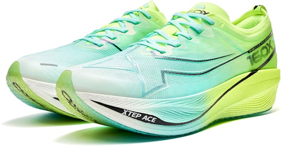 特步 競速160X 5.0 防滑減震 低幫 跑步鞋 男款 藍綠 Purchase 特步 競速160X 5.0 防滑減震 低幫 跑步鞋 男款 藍綠