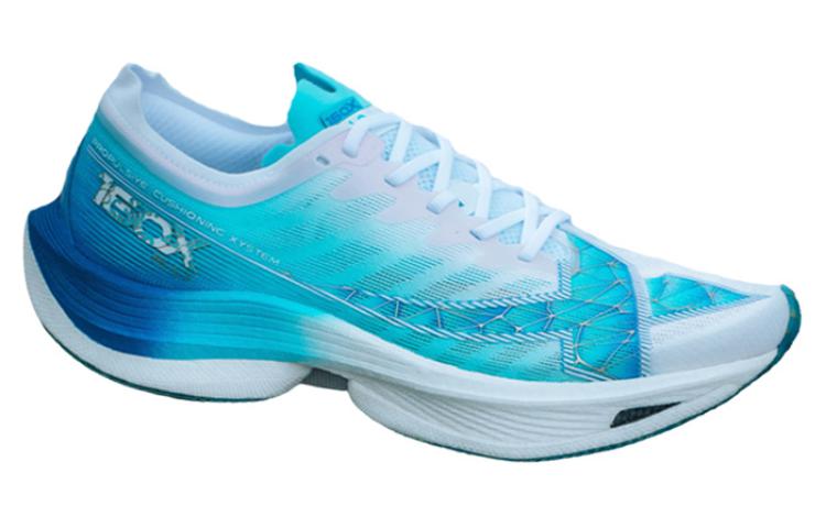 Order 特步 競速160X 5.0 防滑耐磨 低幫 跑步鞋 男款 藍色