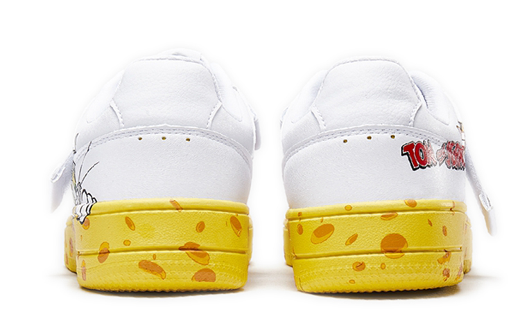 Xtep Tom & Jerry Velcro Low 'White Yellow' 圖 3