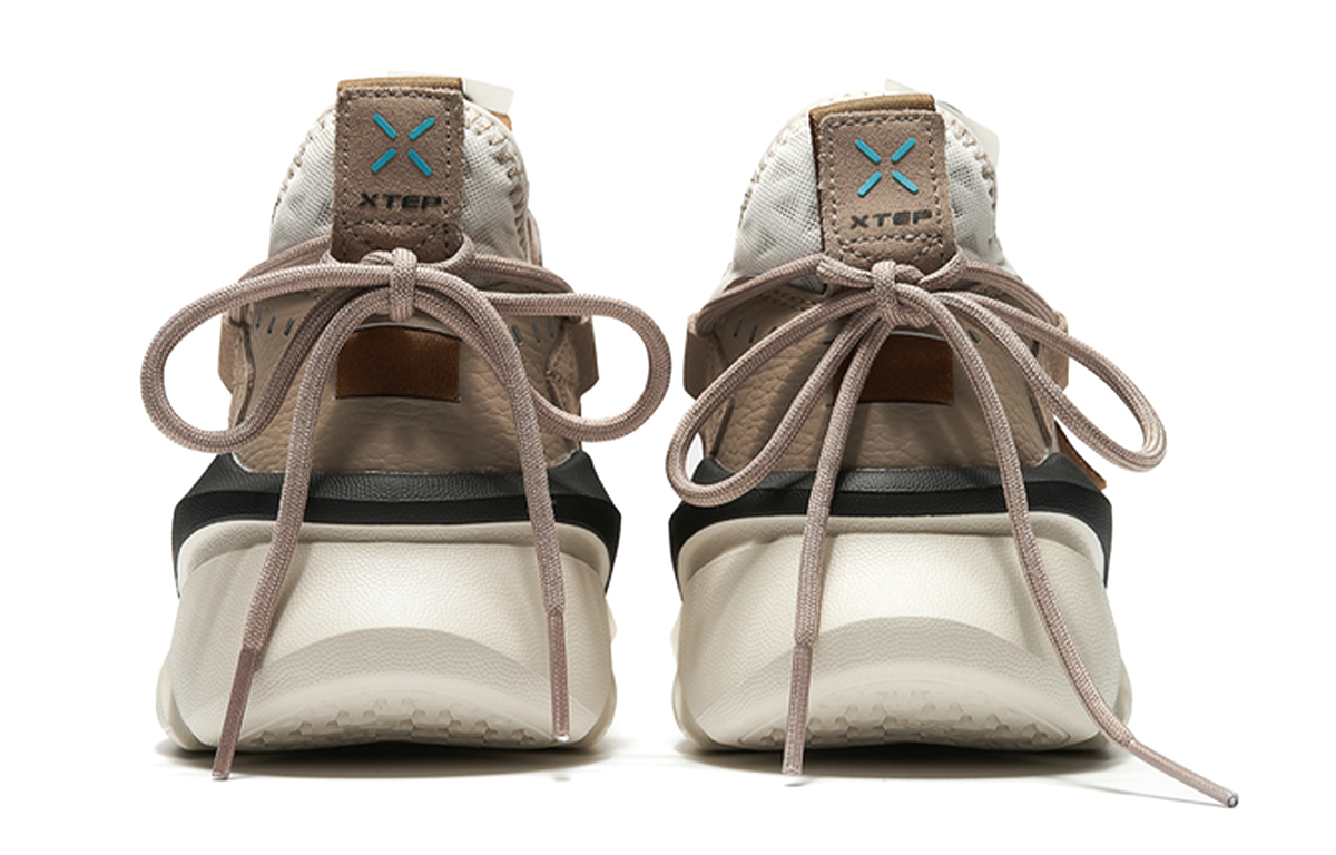Xtep Trend Splicing Mid 'Beige Brown' 圖 3