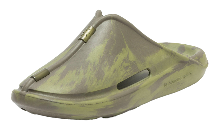 Xtep XDNA Slides 'Dry Leaf Green' 'Zen Heart' 978319330004-YC