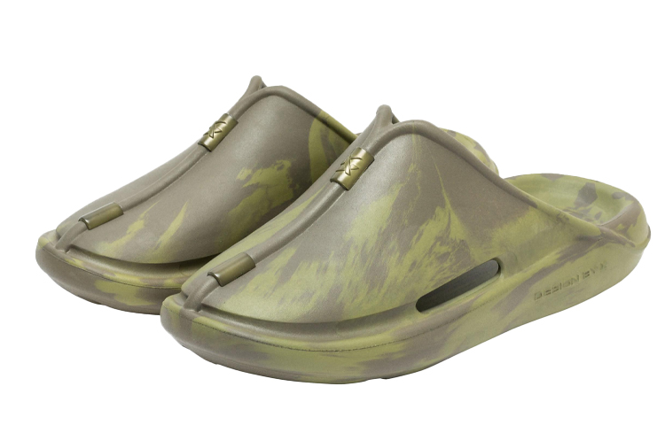 Xtep XDNA Slides 'Dry Leaf Green' 'Zen Heart' 圖 2