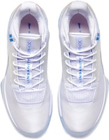 特步 遊雲4代 減震防滑耐磨 低筒 籃球鞋 白藍紫 Lookbook 特步 遊雲4代 減震防滑耐磨 低筒 籃球鞋 白藍紫