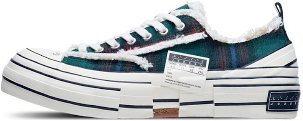 엑스베슬 캔버스 로우 '포레스트 그린 플래드' F22X89G Buy 엑스베슬 캔버스 로우 '포레스트 그린 플래드' F22X89G