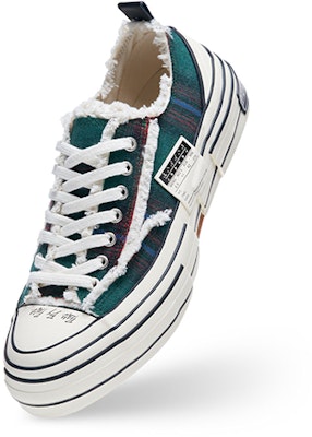 엑스베슬 캔버스 로우 '포레스트 그린 플래드' F22X89G Shop 엑스베슬 캔버스 로우 '포레스트 그린 플래드' F22X89G